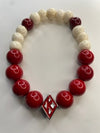 Kappa Alpha Psi Beaded Stretch Bracelet